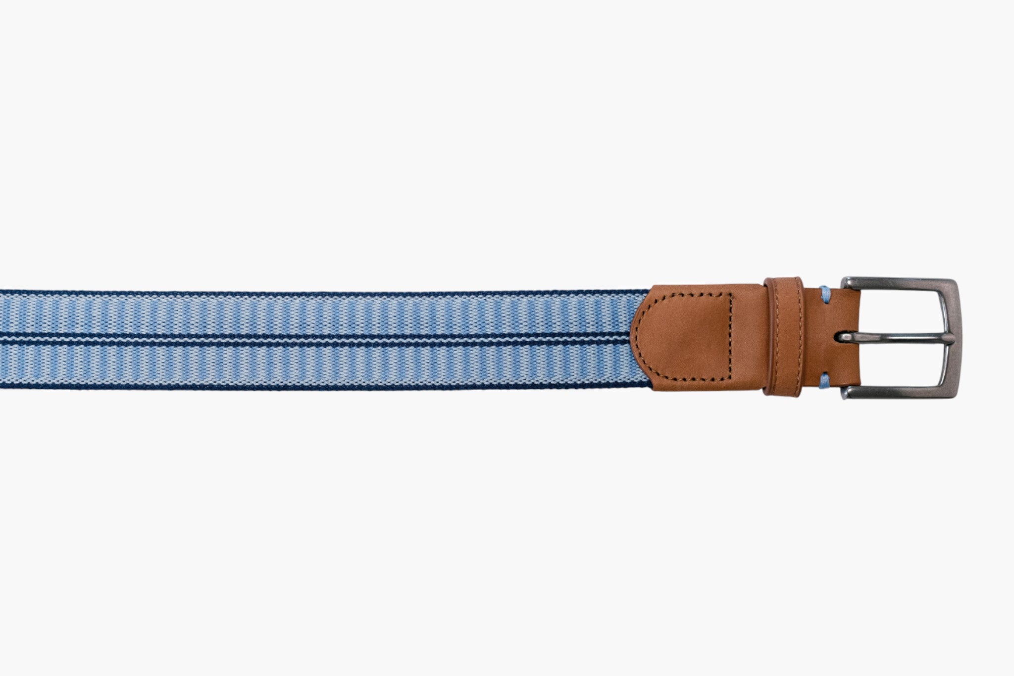 Newport Woven Youth Belt - Sky Blue/Arctic Blue/Navy