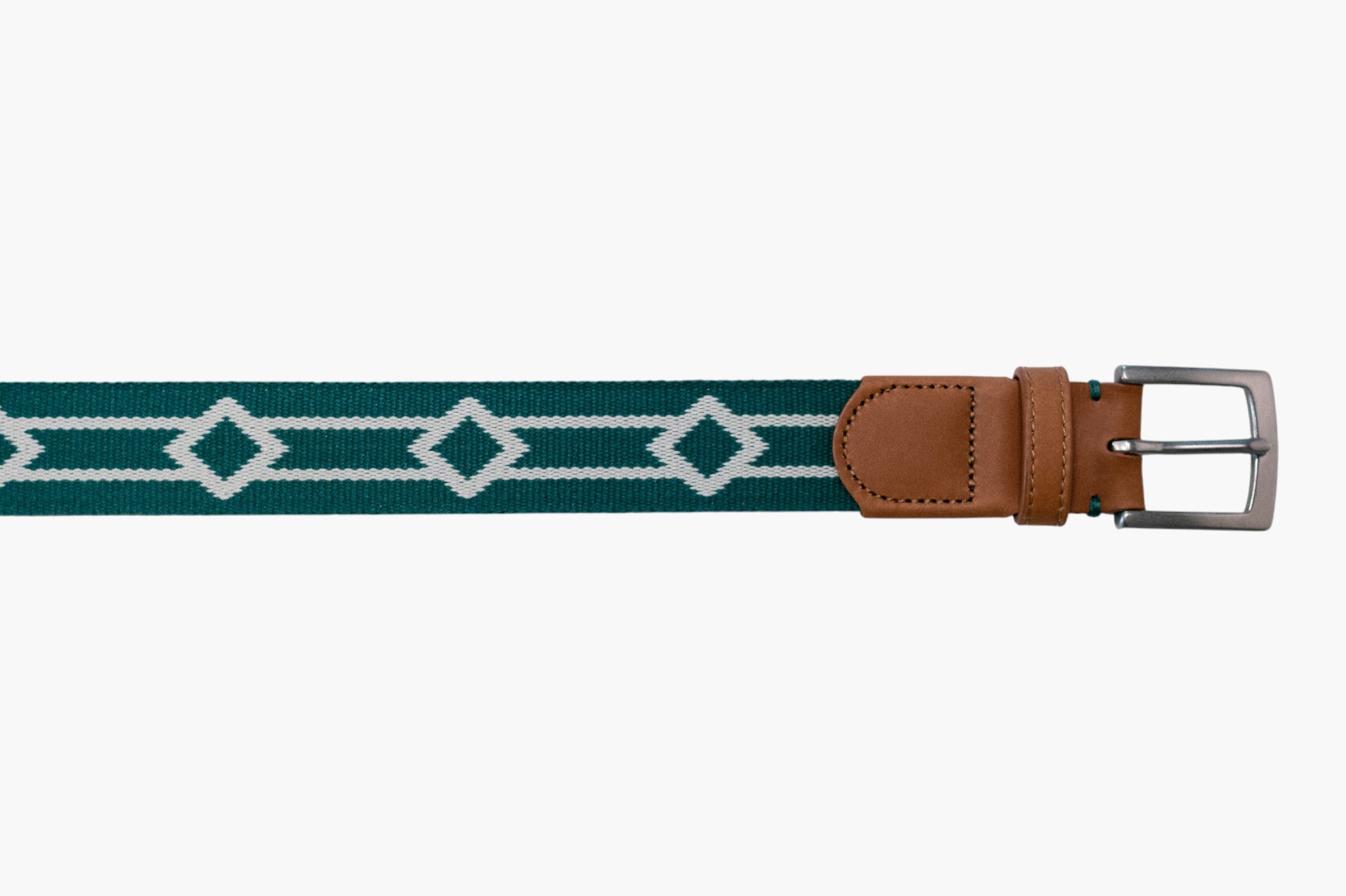Montecito Woven Belt - Hunt Green