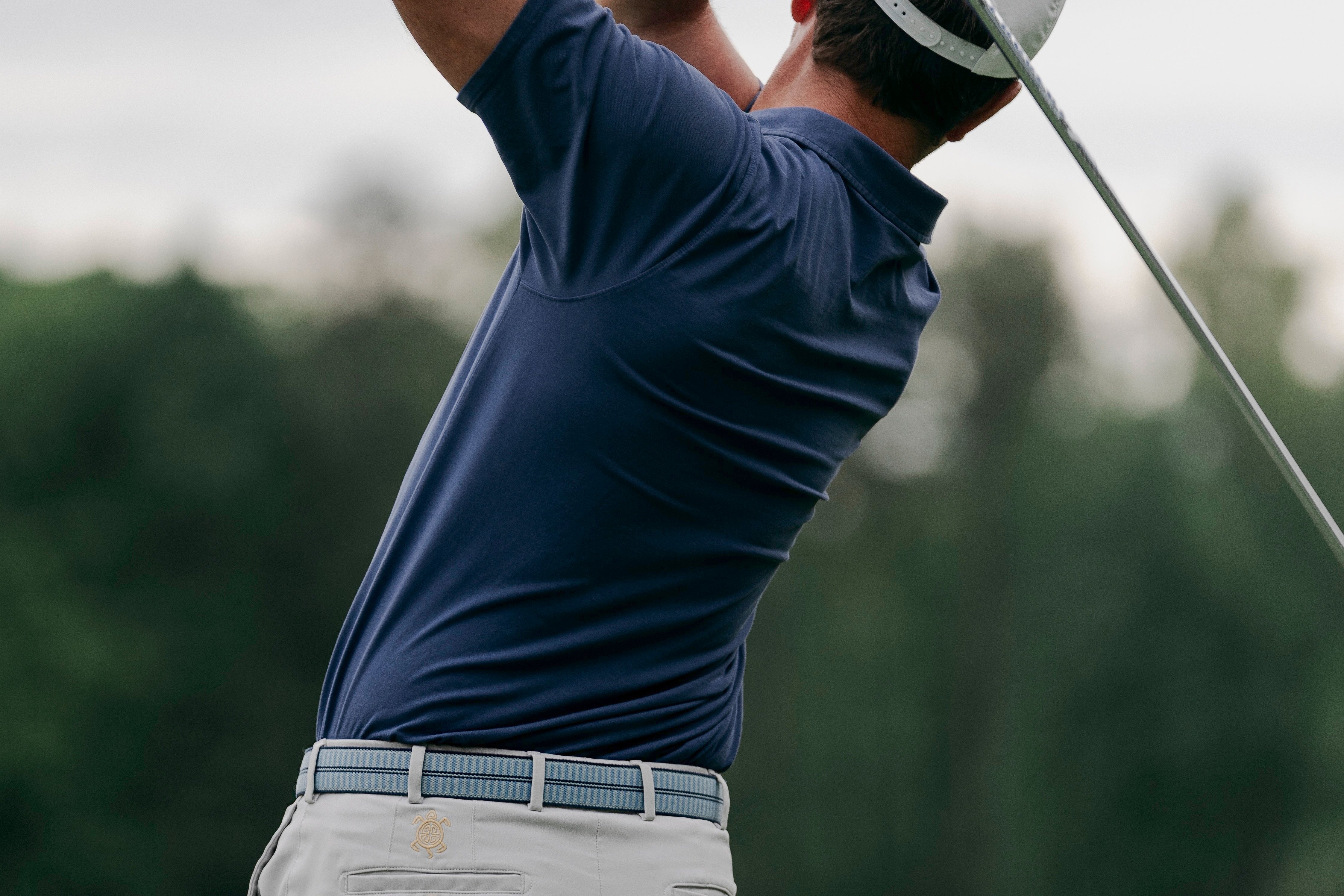 Newport Woven Belt - Sky Blue/Arctic Blue/Navy