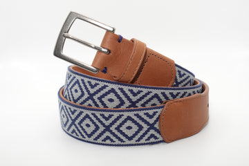 Southampton Woven Belt - Navy