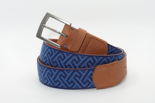 Charleston Woven Belt - Navy/Admiral Blue