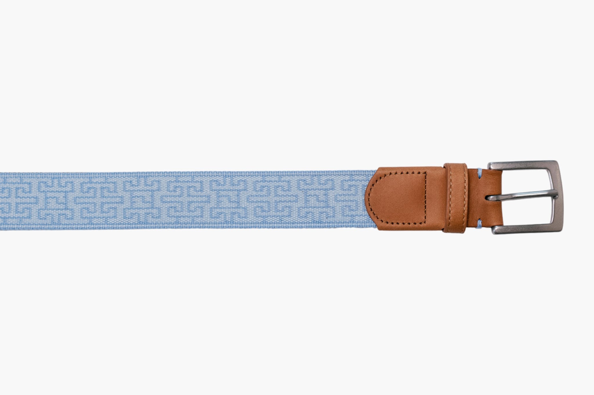 Telluride Woven Belt - Sky Blue/Arctic Blue