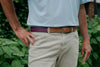 Newport Woven Belt - Harbor Red/Navy/Sky Blue