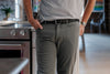 Montecito Woven Belt - Black/Charcoal