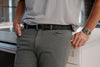 Southampton Woven Belt - Black/Charcoal